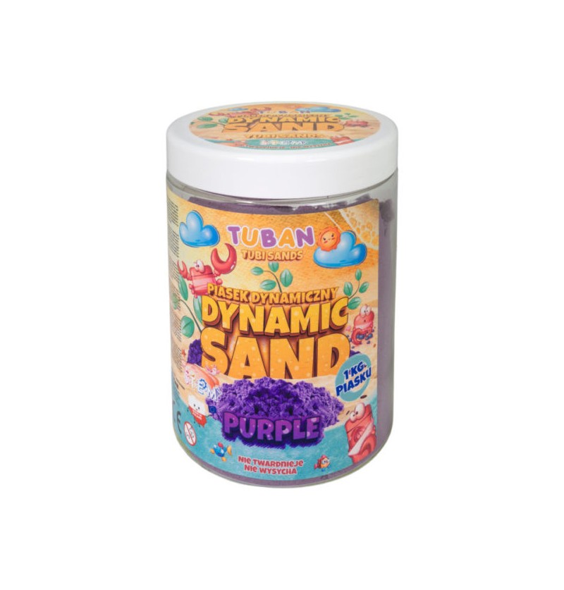 Tuban Tubi Sands Piasek dynamiczny Fioletowy 1kg