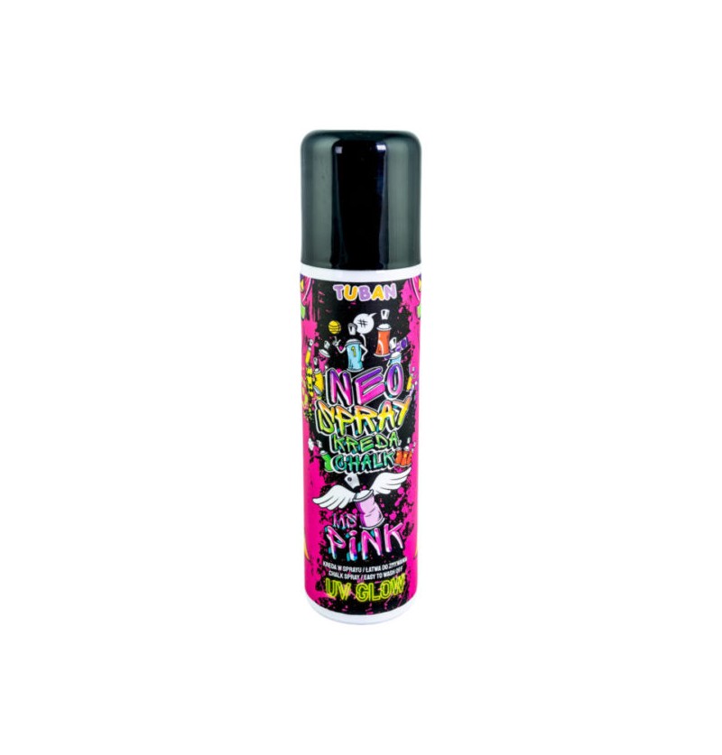 Tuban Neo Spray Kreda w sprayu Różowa 150ml