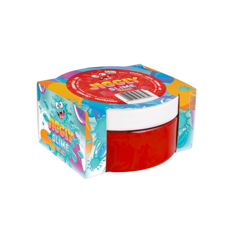 Tuban Jiggly Slime Czerwony truskawkowy 200g