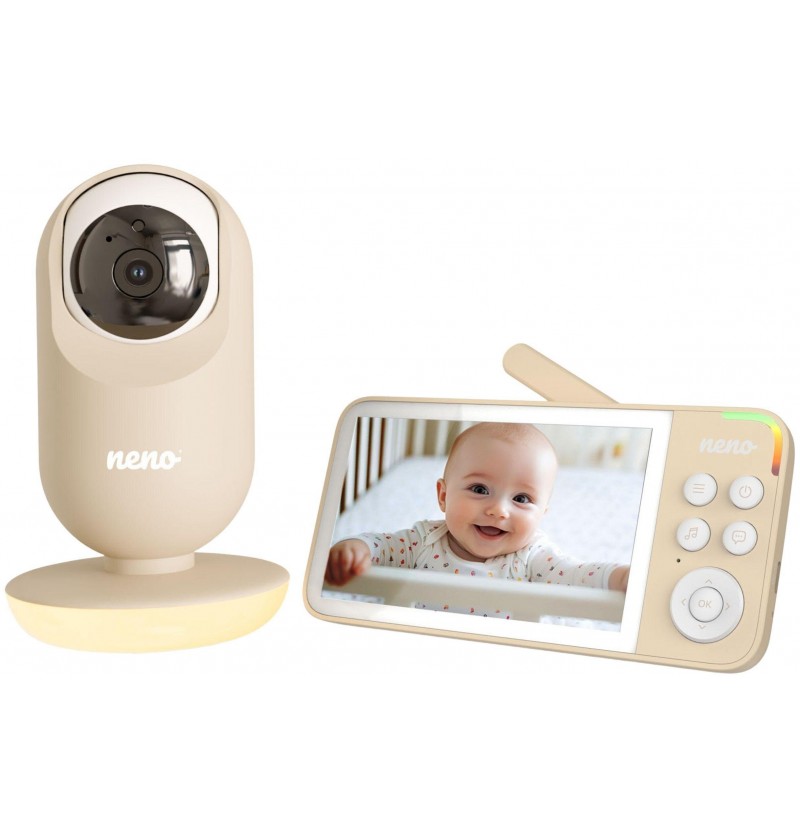 Neno Vedo Cream | Elektroniczna niania z bezprzewodowym odbiornikiem
