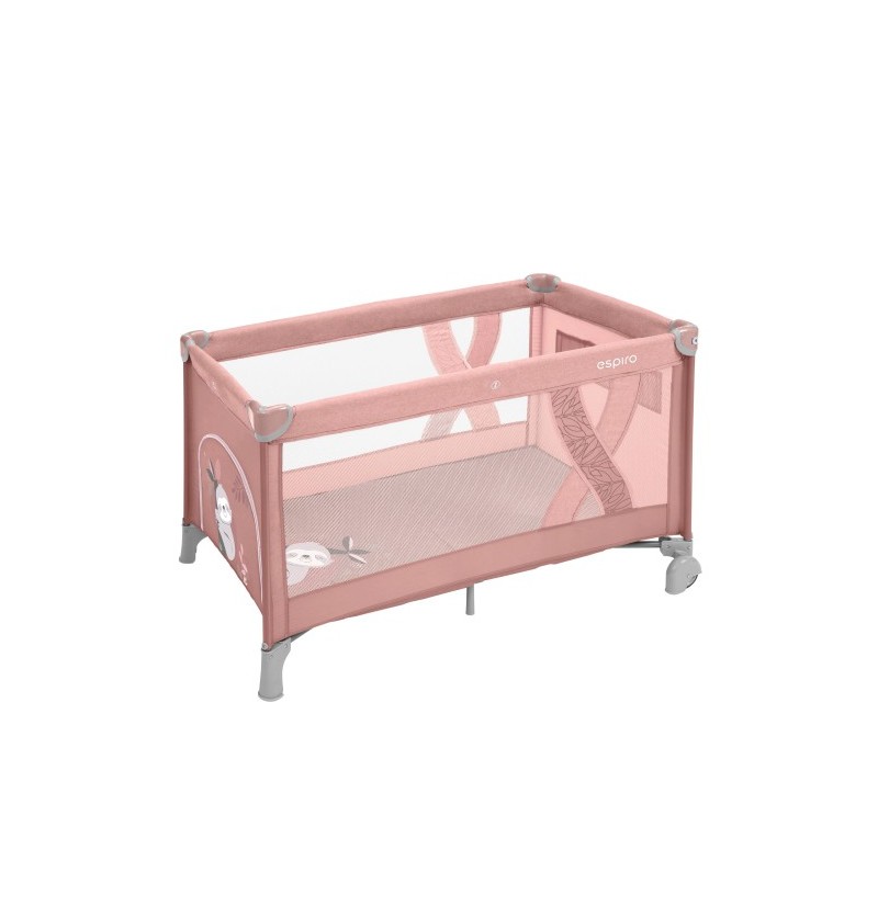 Espiro Simple | Łóżeczko turystyczne Pink