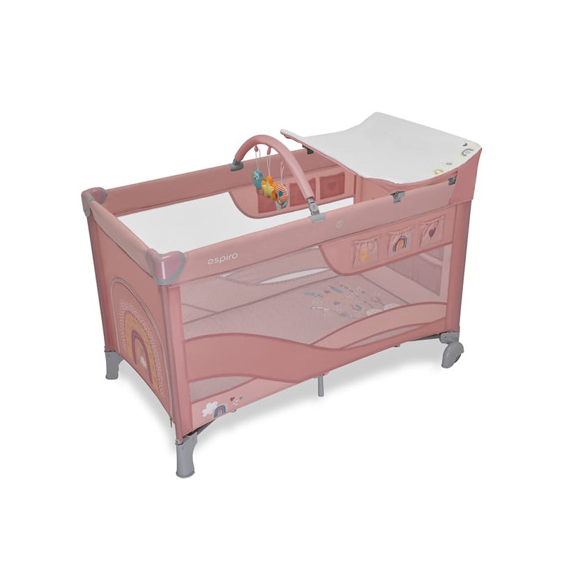 Espiro Dream | Łóżeczko turystyczne z przewijakiem i funkcją kojca