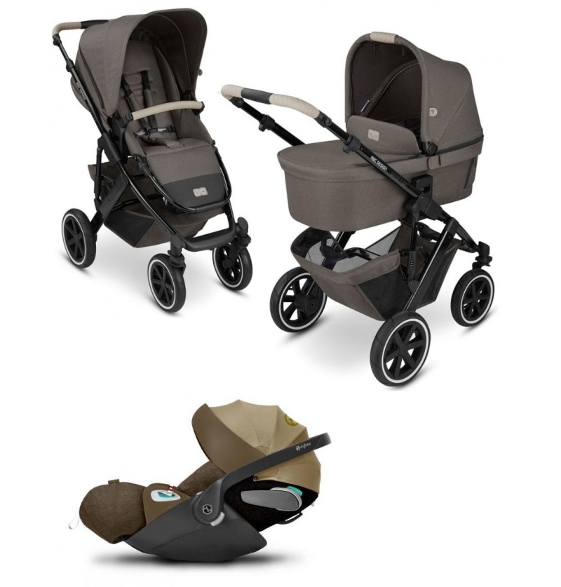 ABC Design Salsa 4 Air Herb + Fotelik samochodowy Cybex Cloud Z Khaki Green
