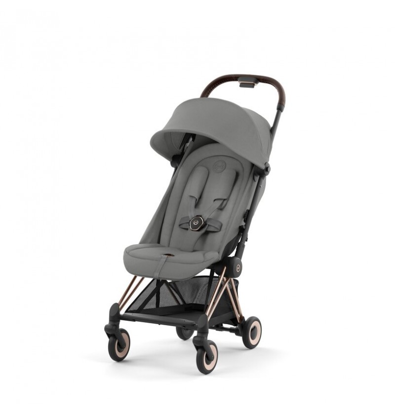 Cybex Coya (2025) Mirage Grey | Ultrakompaktowy wózek spacerowy