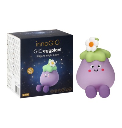 InnoGIO GIO-147 GIOeggplant Bakłażan | Lampka nocna