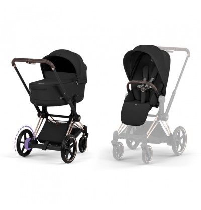 Cybex E-Priam Comfort | Wielofunkcyjny wózek 2w1 z napędem elektrycznym