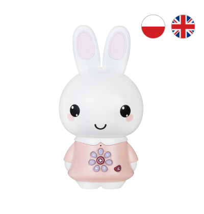 Alilo Honey Bunny G6PRO | Odtwarzacz MP3, lampka nocna i dyktafon