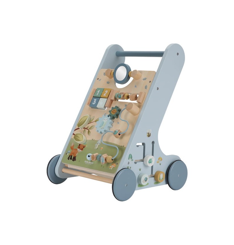 Little Dutch 7232 Drewniany chodzik edukacyjny Forest Friends