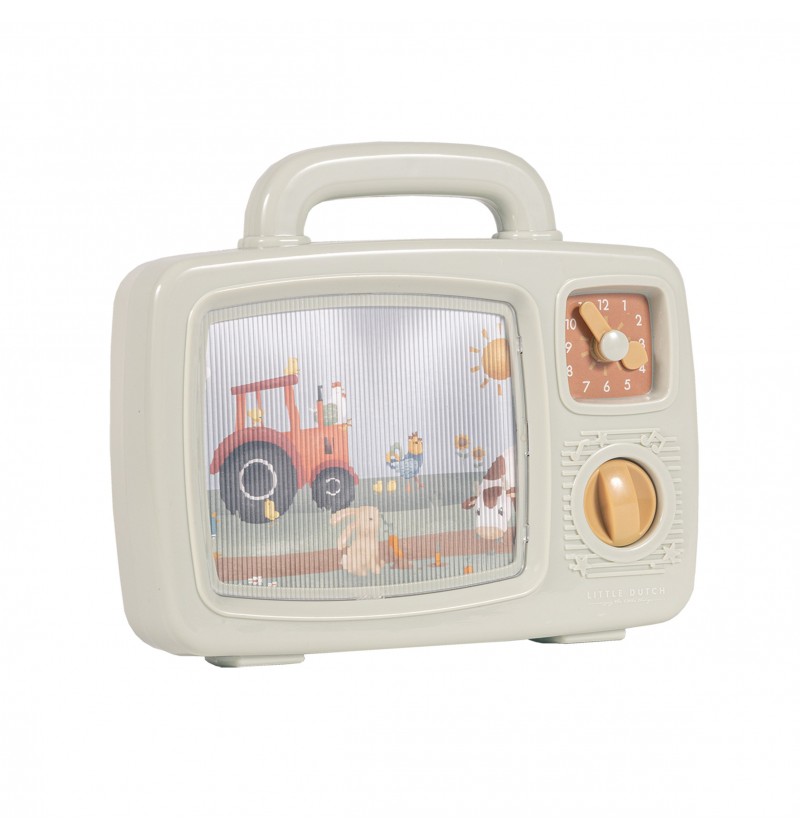Little Dutch 2008729 Telewizor-pozytywka Musical TV Little Farm