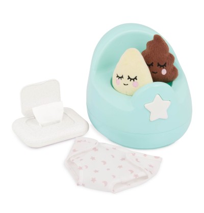 LullaBaby 7637Z Nocnik dla lalek z akcesoriami