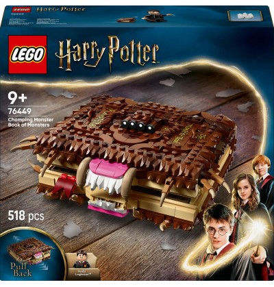Lego Harry Potter 76449 Potworna księga potworów z zębami