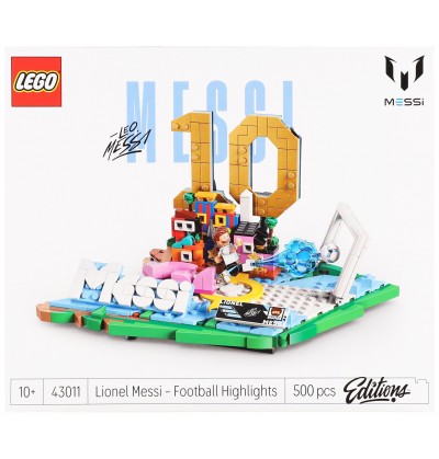 Lego Editions 43011 Lionel Messi — piłkarskie momenty