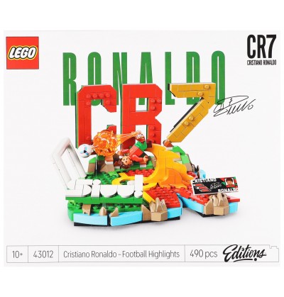 Lego Editions 43012 Cristiano Ronaldo — piłkarskie momenty