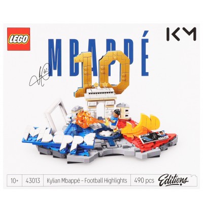 Lego Editions 43013 Kylian Mbappé — piłkarskie momenty