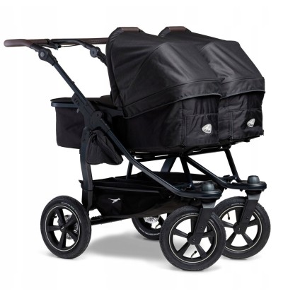 TFK Duo2 Combi Black | Wózek bliźniaczy