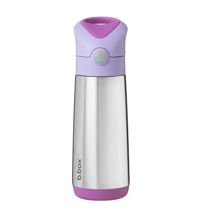 B.Box Butelka termiczna Bidon dla dzieci ze słomką 500ml Sugar Plum