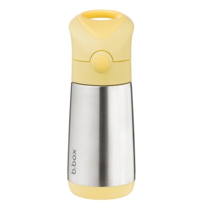 B.Box Bidon termiczny dla dzieci ze słomką 350ml Lemon Twist