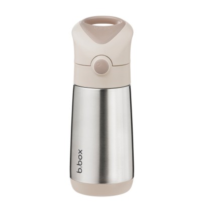 B.Box Bidon termiczny dla dzieci ze słomką 350ml Latte