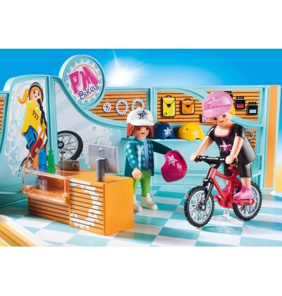 Playmobil -9402 Sklep rowerowy i skateboardowy 