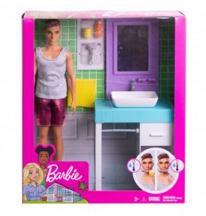 Barbie FYK53 Ken domowe zajęcia 