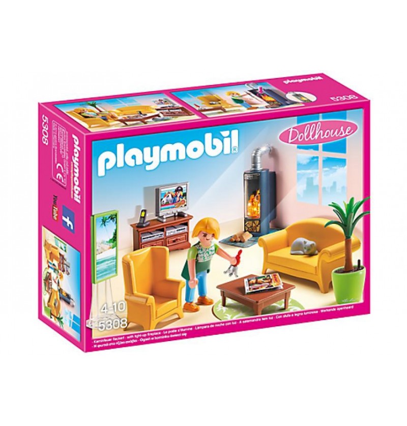 Playmobil 5308 Salon z Kominkiem