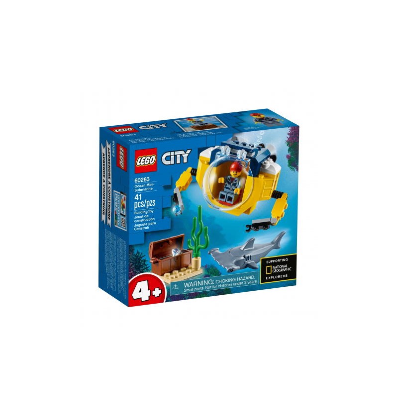Lego City 60263 Oceaniczna miniłódź podwodna