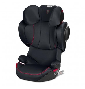 Cybex Solution Z-Fix RACING RED FERRARI Silver Grey 15-36 kg