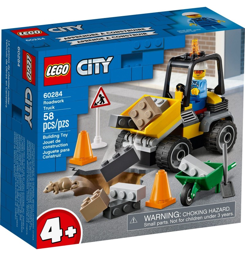 Lego City 60284 Pojazd Do Robót Drogowych