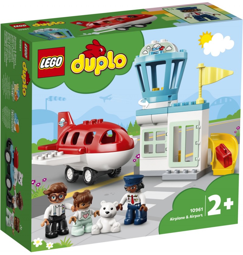 Lego Duplo - 10961 Samolot I Lotnisko