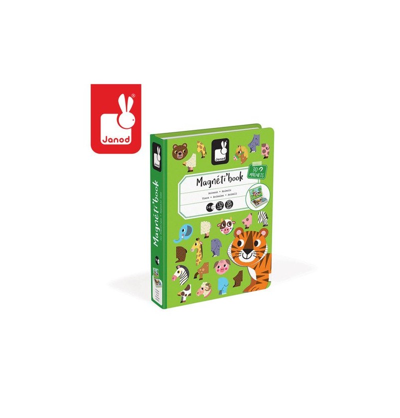 Janod J02723 Magnetyczna Układanka Zwierzęta