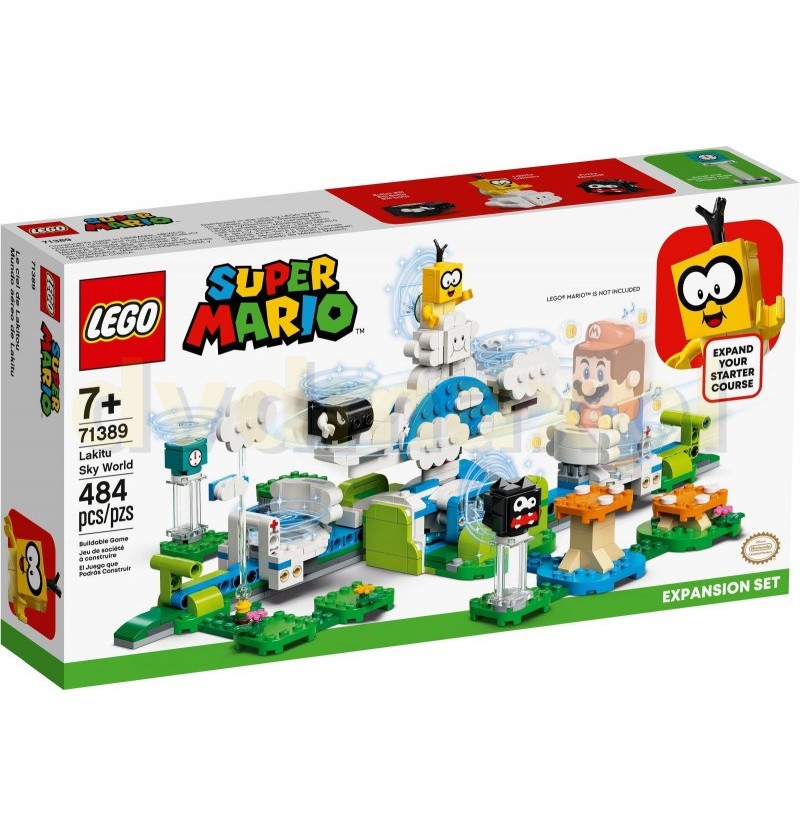 Lego Super Mario - 71389 Podniebny Świat Lakitu