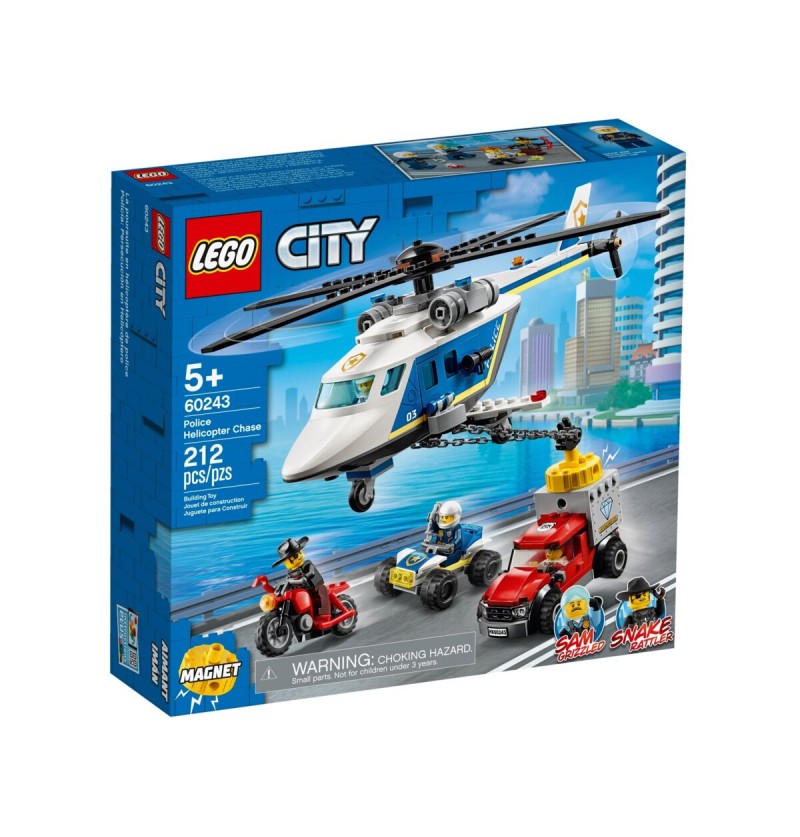 Lego City - 60243 Pościg Helikopterem Policyjnym