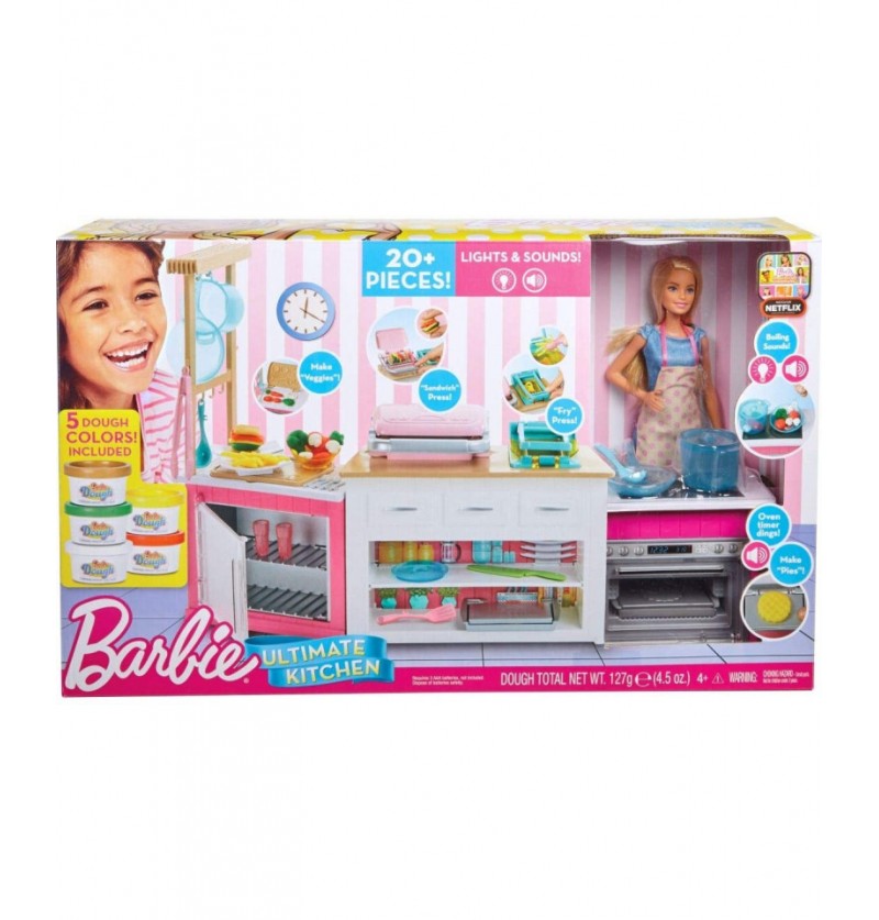 Barbie - FHRH73 Idealna Kuchnia Zestaw