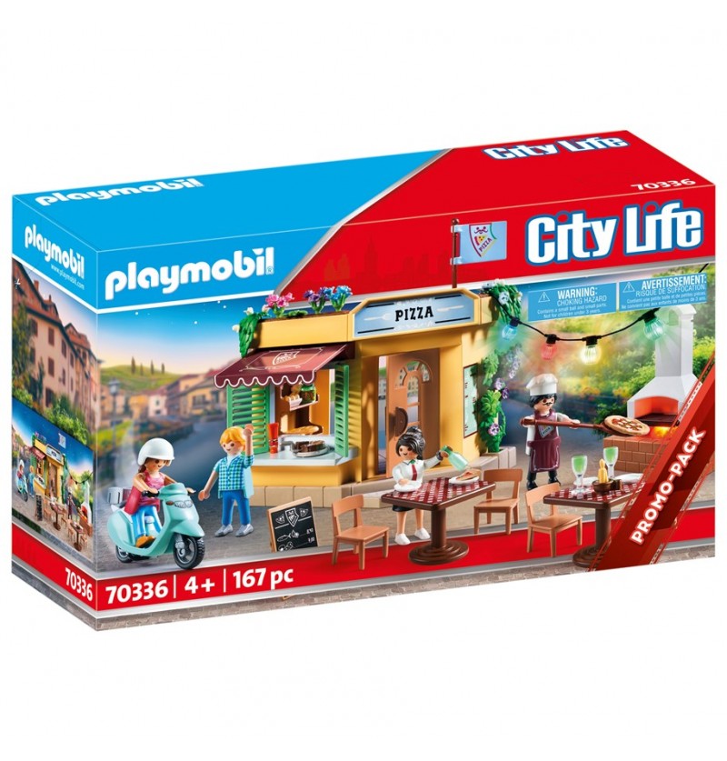 Playmobil - 70336 Miejskie Życie Pizzeria