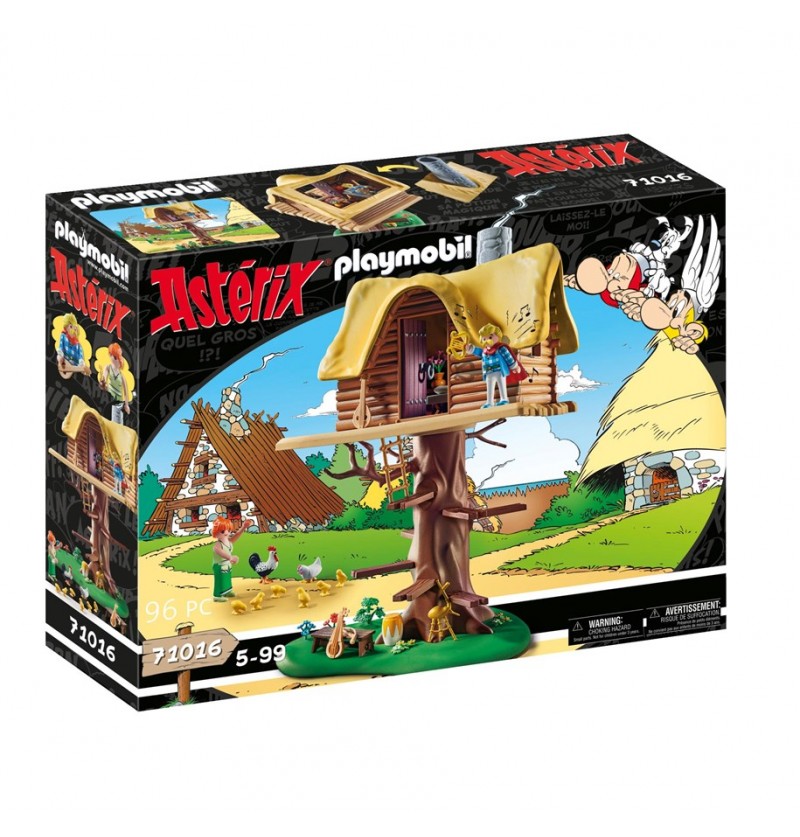 Playmobil - 71016 Asterix Kakofoniks Z Domkiem Na Drzewie