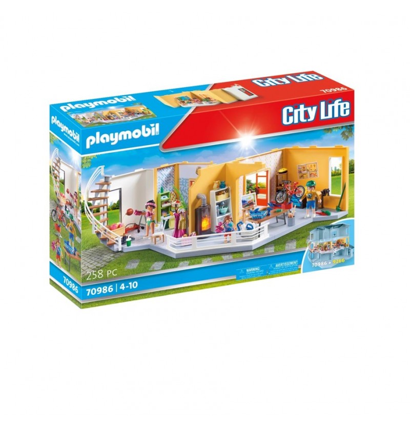 Playmobil - 70986 City Life Dodatkowe Piętro Nowoczesnego Domu