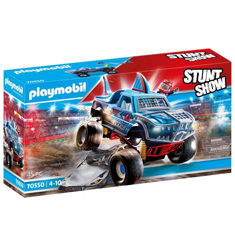 Playmobil - 70550 Pokaz Kaskaderski Monster Truck Rekin