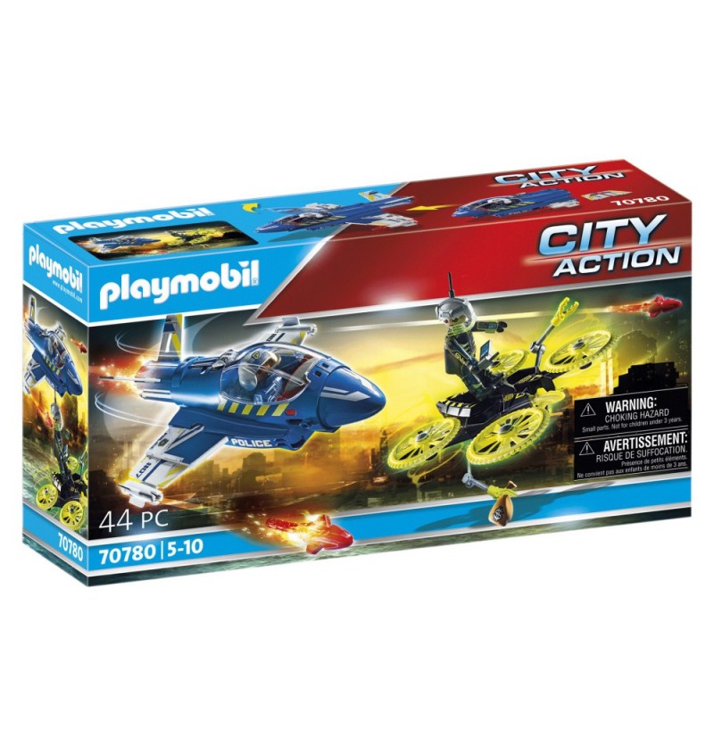 Playmobil - City Action 70780 Policyjny Odrzutowiec