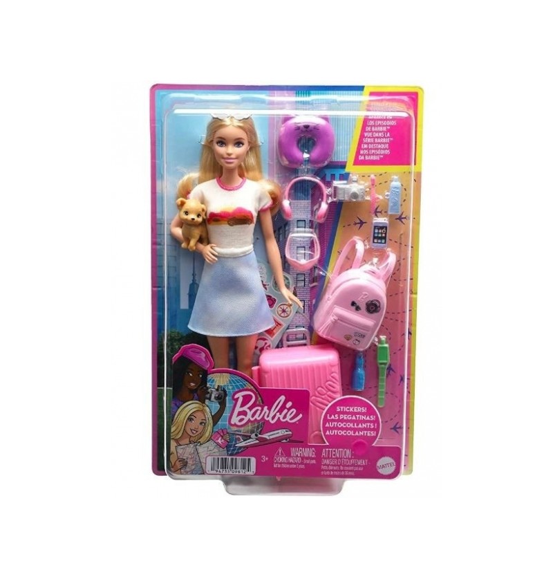 Barbie - Lalka HJY18 Podróżniczka