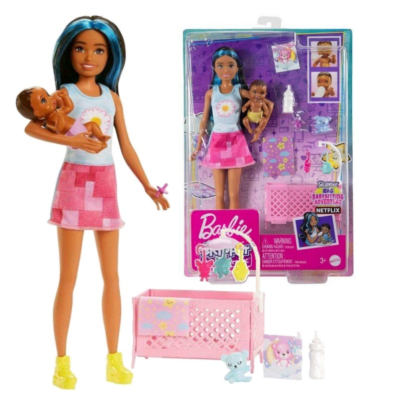 Barbie HJY34 Lalka Z Bobaskiem